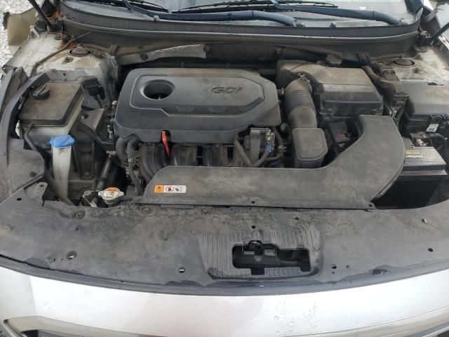 5NPE24AF7HH586317 - 2017 HYUNDAI SONATA SE SILVER photo 11
