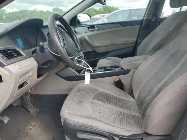 5NPE24AF7HH586317 - 2017 HYUNDAI SONATA SE SILVER photo 7