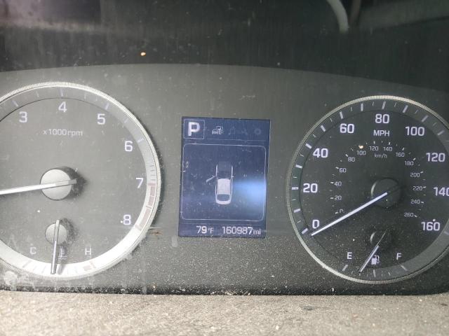 5NPE24AF7HH586317 - 2017 HYUNDAI SONATA SE SILVER photo 9