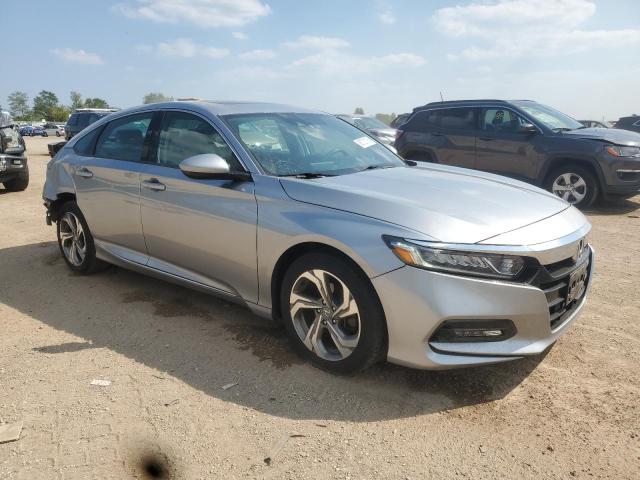 1HGCV1F40JA253525 - 2018 HONDA ACCORD EX 银色 照片 4