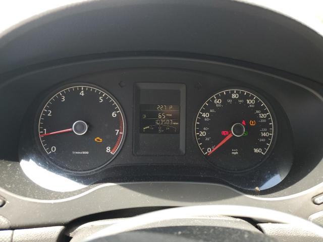 3VW2K7AJ3EM254693 - 2014 VOLKSWAGEN JETTA BASE GRAY photo 9