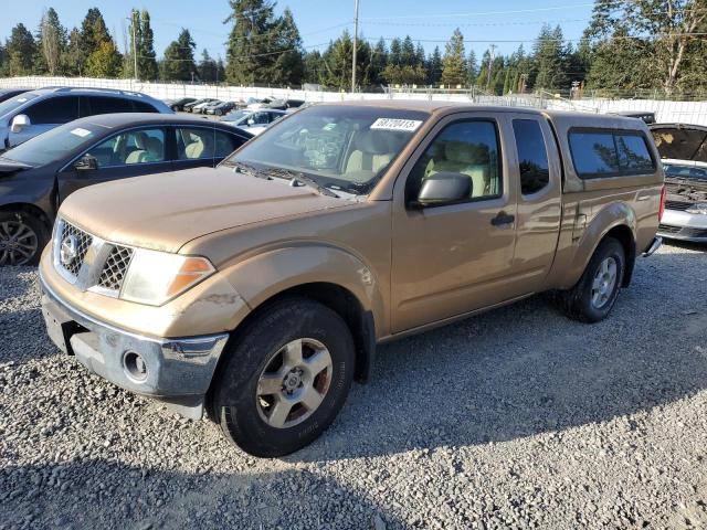 1N6AD06W35C432279 - 2005 NISSAN FRONTIER KING CAB LE GOLD photo 1