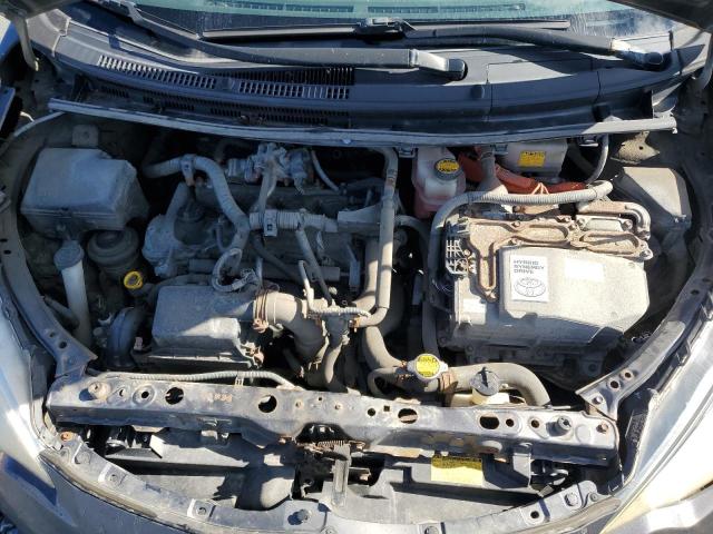 JTDKDTB33D1536981 - 2013 TOYOTA PRIUS C გრაფიტი ფოტო 11