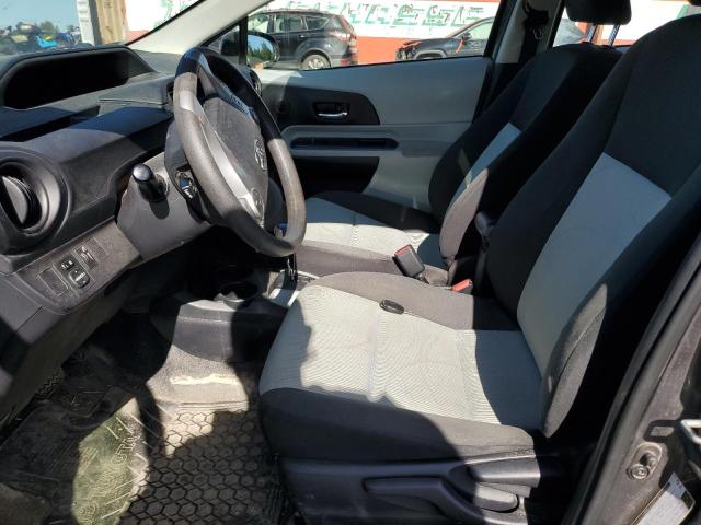 JTDKDTB33D1536981 - 2013 TOYOTA PRIUS C გრაფიტი ფოტო 7