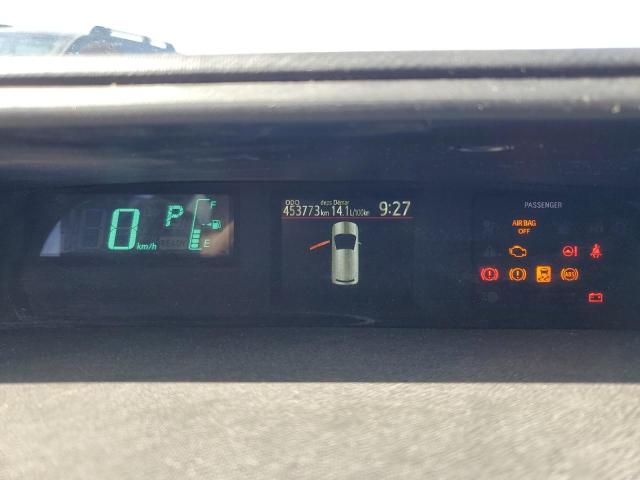 JTDKDTB33D1536981 - 2013 TOYOTA PRIUS C გრაფიტი ფოტო 9