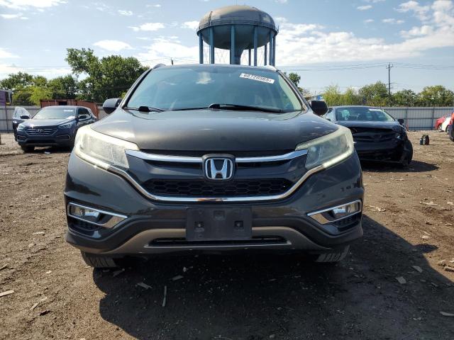 5J6RM4H77FL070424 - 2015 HONDA CR-V EXL 棕色 照片 5