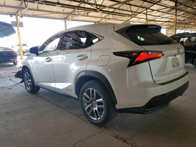 JTJBJRBZ4F2021062 - 2015 LEXUS NX 300H WHITE photo 2