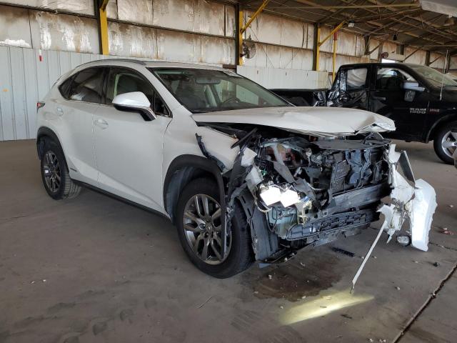 JTJBJRBZ4F2021062 - 2015 LEXUS NX 300H WHITE photo 4