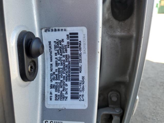 1NXBR32E96Z687727 - 2006 TOYOTA COROLLA CE SILVER photo 12