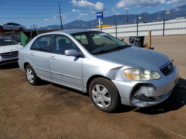 1NXBR32E96Z687727 - 2006 TOYOTA COROLLA CE SILVER photo 4