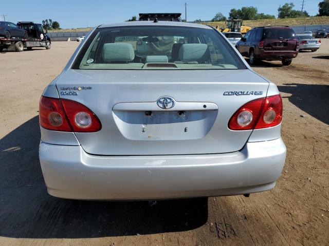 1NXBR32E96Z687727 - 2006 TOYOTA COROLLA CE SILVER photo 6