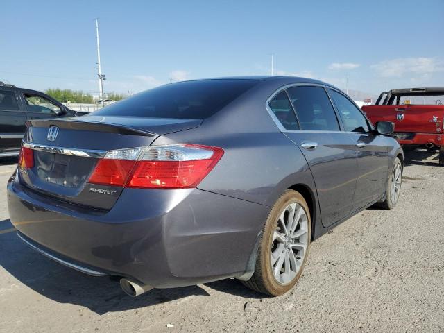 1HGCR2F59FA210103 - 2015 HONDA ACCORD SPORT ნაცრისფერი ფოტო 3
