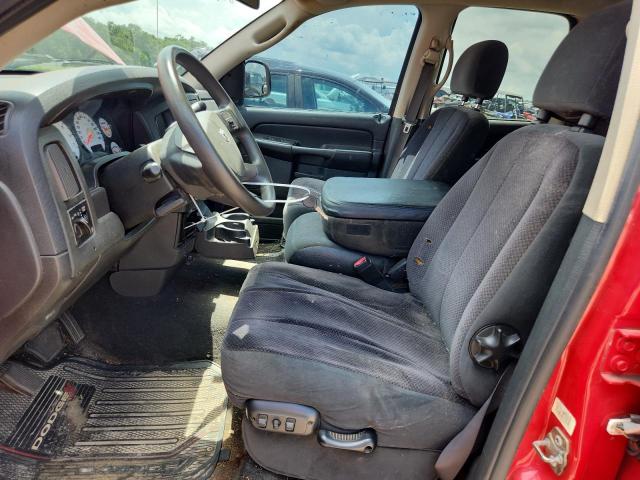 1D7HA18D25J542561 - 2005 DODGE RAM 1500 ST RED photo 7