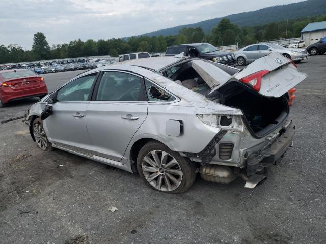 5NPE34AF4FH055747 - 2015 HYUNDAI SONATA SPORT ვერცხლისფერი ფოტო 2