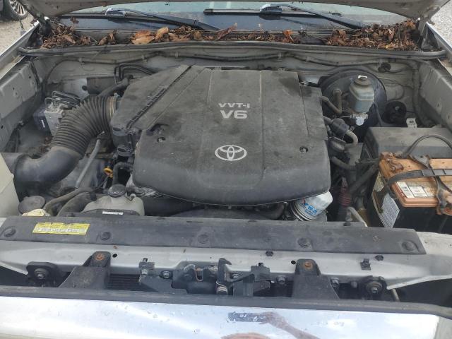 5TELU42N97Z362419 - 2007 TOYOTA TACOMA DOUBLE CAB Gümüş foto 11