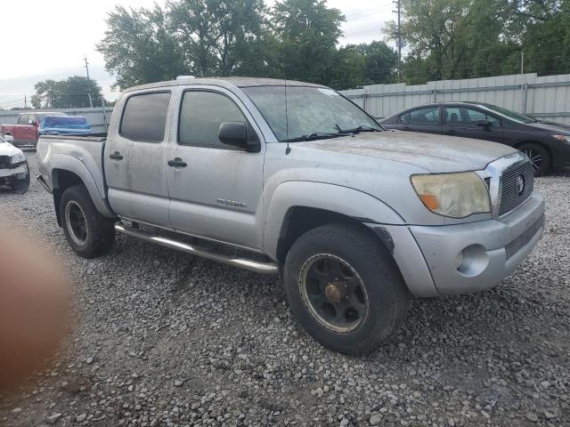 5TELU42N97Z362419 - 2007 TOYOTA TACOMA DOUBLE CAB Gümüş foto 4