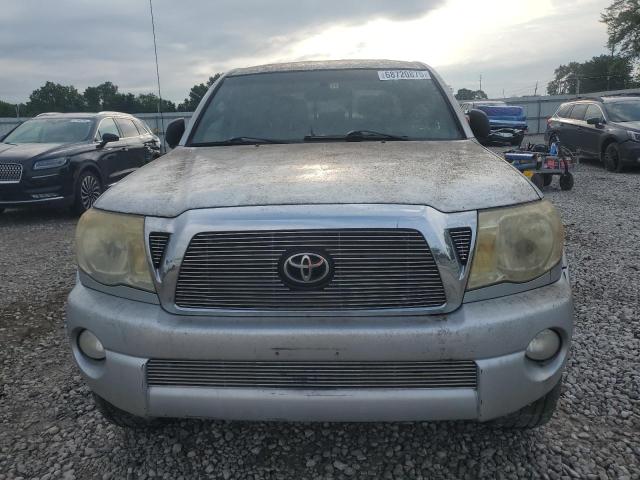 5TELU42N97Z362419 - 2007 TOYOTA TACOMA DOUBLE CAB Gümüş foto 5
