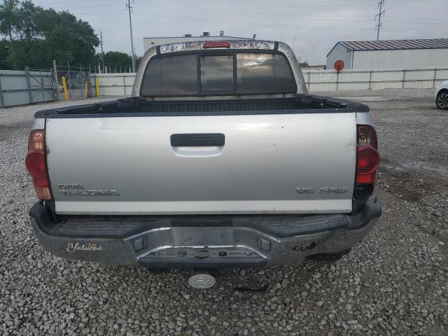 5TELU42N97Z362419 - 2007 TOYOTA TACOMA DOUBLE CAB Gümüş foto 6