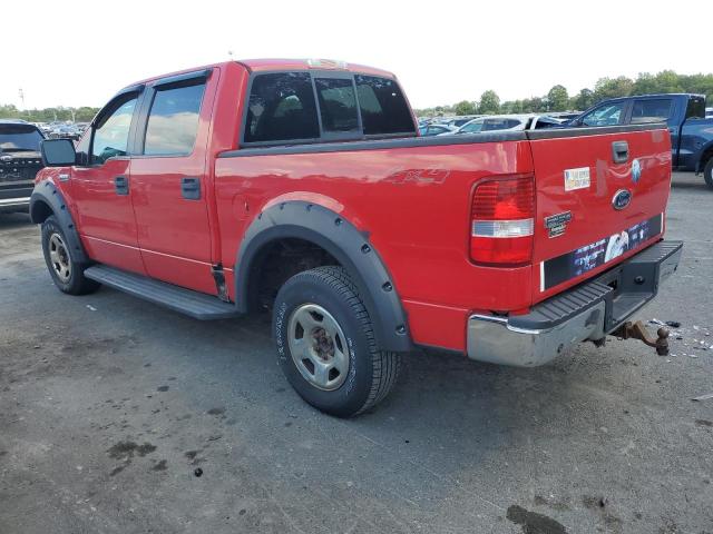 1FTPW14535FA77135 - 2005 FORD F-150 SUPERCREW RED photo 2