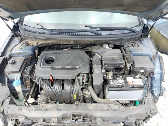 5NPE34AF0GH309956 - 2016 HYUNDAI SONATA SPORT BLUE photo 11
