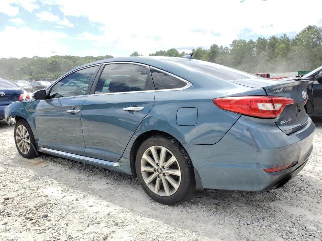 5NPE34AF0GH309956 - 2016 HYUNDAI SONATA SPORT BLUE photo 2