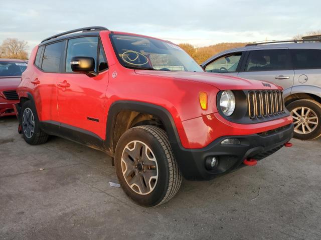 ZACCJBCT3GPD69144 - 2016 JEEP RENEGADE TRAILHAWK RED photo 4