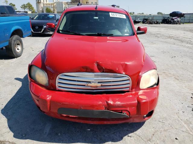 3GNBABFW4BS637196 - 2011 CHEVROLET HHR LT RED photo 5