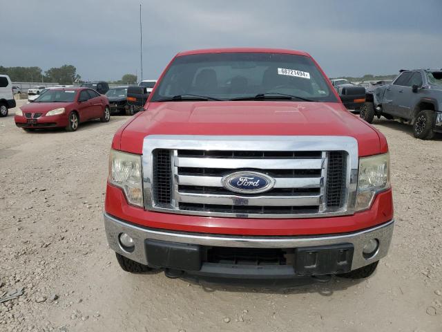 1FTFX1ET5BKD80197 - 2011 FORD F150 SUPER CAB RED photo 5