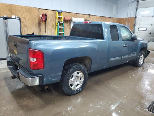 1GCSKSE39AZ229226 - 2010 CHEVROLET SILVERADO K1500 LT BLUE photo 3