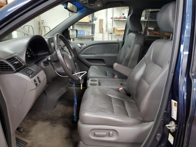 5FNRL3H69AB036409 - 2010 HONDA ODYSSEY EXL BLUE photo 7