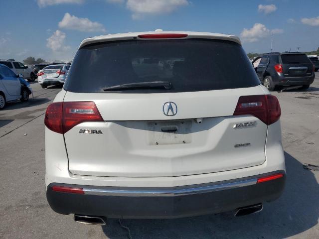 2HNYD2H2XCH501934 - 2012 ACURA MDX თეთრი ფოტო 6