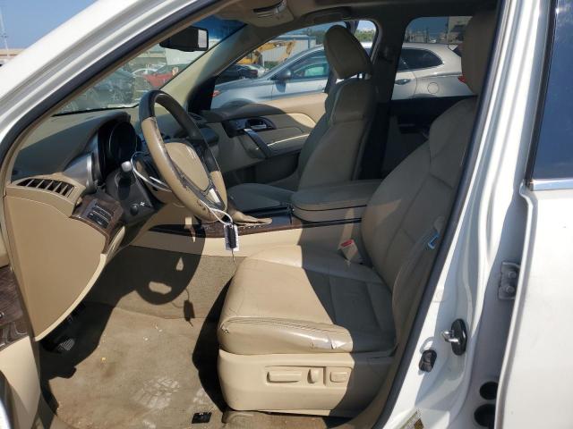 2HNYD2H2XCH501934 - 2012 ACURA MDX თეთრი ფოტო 7