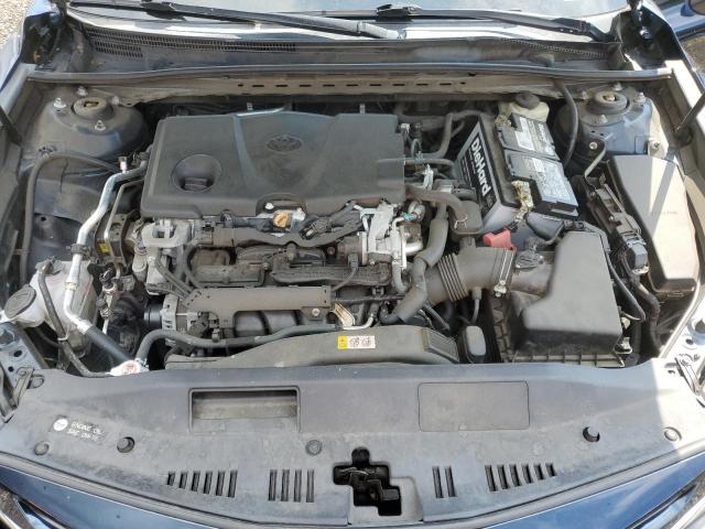 4T1B11HK9JU588214 - 2018 TOYOTA CAMRY L BLUE photo 11