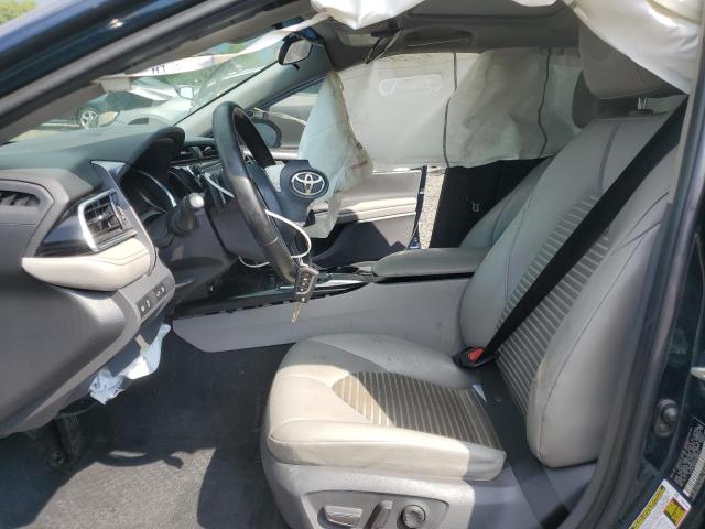 4T1B11HK9JU588214 - 2018 TOYOTA CAMRY L BLUE photo 7