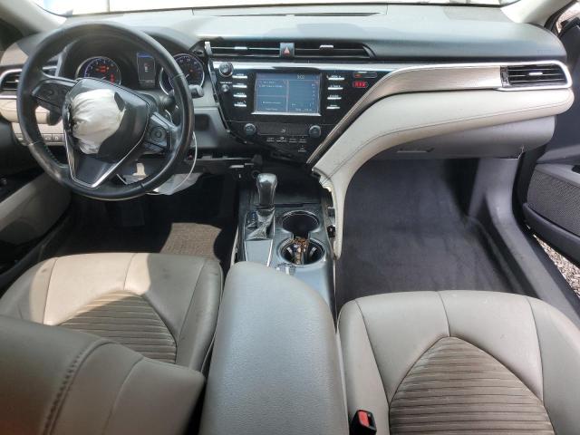 4T1B11HK9JU588214 - 2018 TOYOTA CAMRY L BLUE photo 8