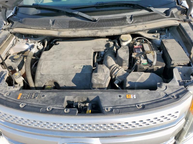 1FM5K7D84DGB43664 - 2013 FORD EXPLORER XLT ვერცხლისფერი ფოტო 12