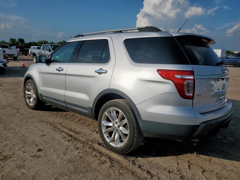 1FM5K7D84DGB43664 - 2013 FORD EXPLORER XLT ვერცხლისფერი ფოტო 2
