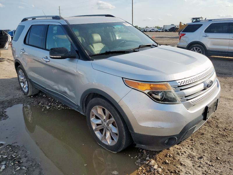 1FM5K7D84DGB43664 - 2013 FORD EXPLORER XLT ვერცხლისფერი ფოტო 4