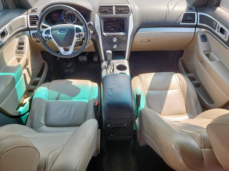 1FM5K7D84DGB43664 - 2013 FORD EXPLORER XLT ვერცხლისფერი ფოტო 8