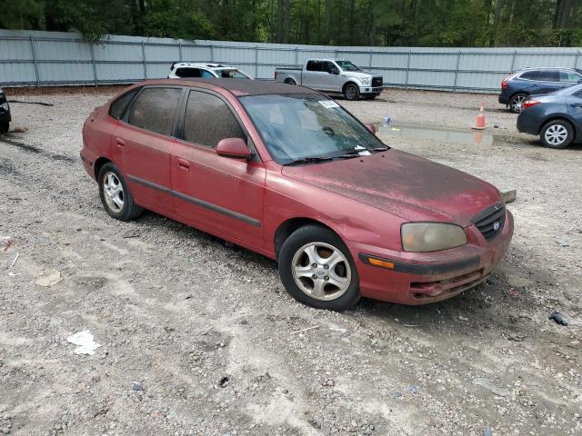 KMHDN56D55U159649 - 2005 HYUNDAI ELANTRA GT GLS BURGUNDY photo 4