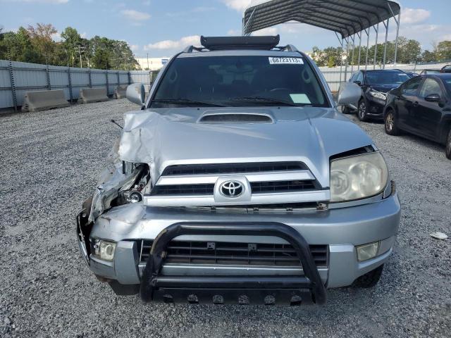 JTEBT17RX40029906 - 2004 TOYOTA 4RUNNER LIMITED SILVER photo 5