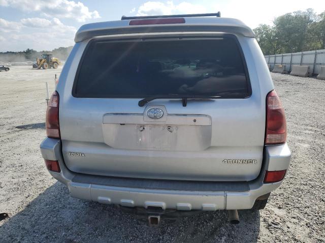 JTEBT17RX40029906 - 2004 TOYOTA 4RUNNER LIMITED SILVER photo 6