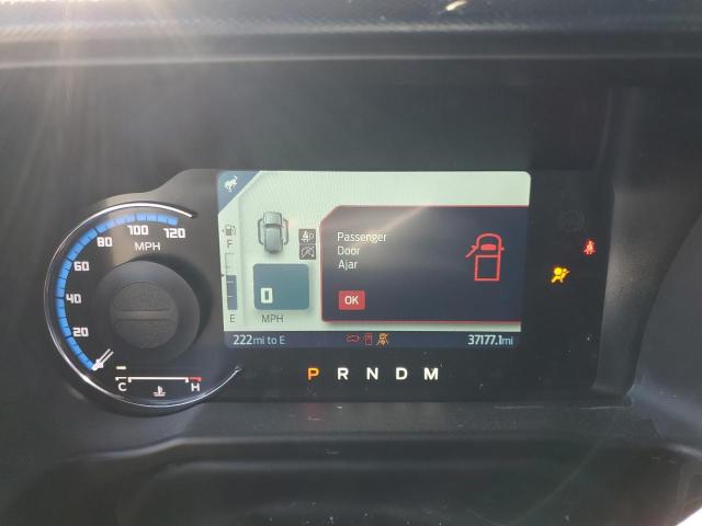 1FMEE5DP0PLB29890 - 2023 FORD BRONCO BASE BLACK photo 9