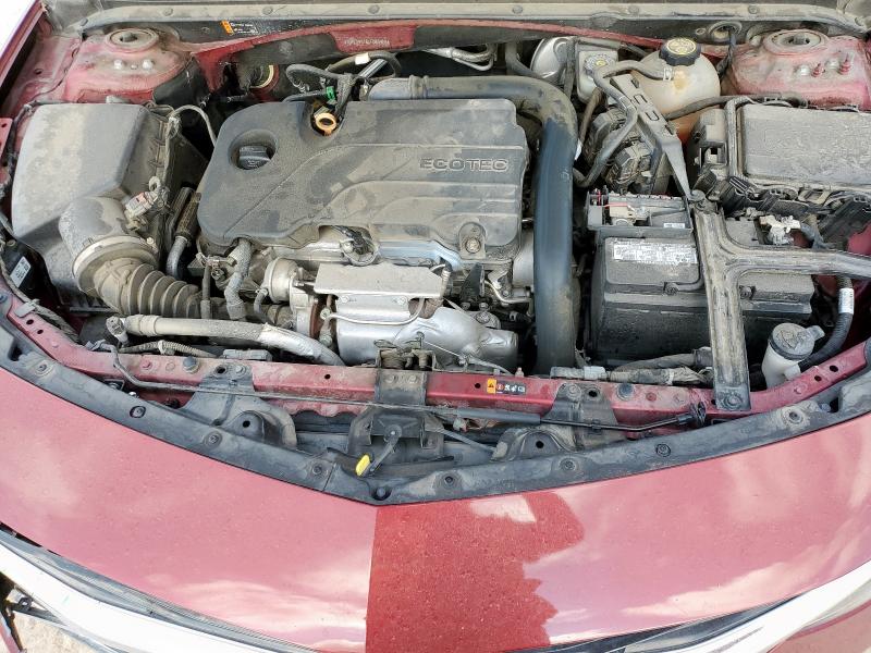 1G1ZG5ST6LF083466 - 2020 CHEVROLET MALIBU RS BURGUNDY photo 11