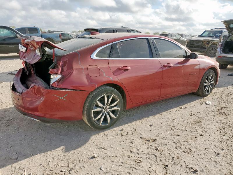 1G1ZG5ST6LF083466 - 2020 CHEVROLET MALIBU RS BURGUNDY photo 3