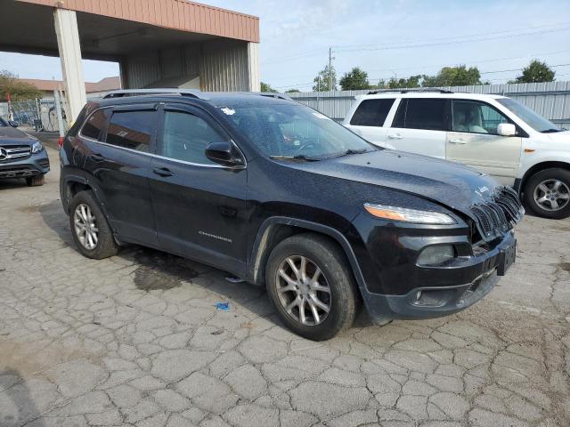 1C4PJMCS3FW757433 - 2015 JEEP CHEROKEE LATITUDE BLACK photo 4