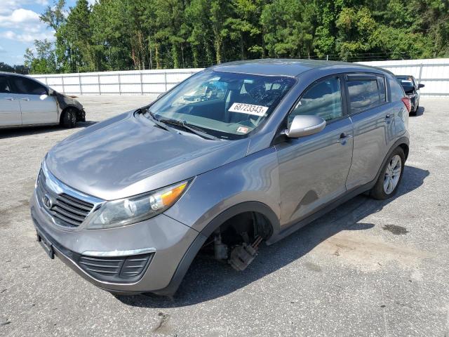 KNDPB3A23C7310908 - 2012 KIA SPORTAGE BASE GRAY photo 1