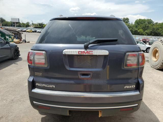1GKKVRKD4DJ212130 - 2013 GMC ACADIA SLT-1 BLUE photo 6