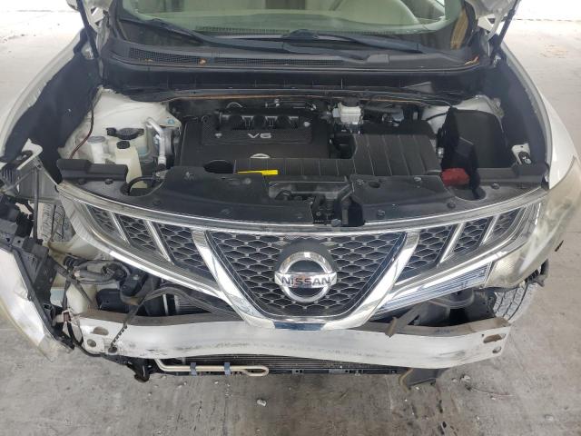 JN8AZ1MU5CW103157 - 2012 NISSAN MURANO S WHITE photo 12