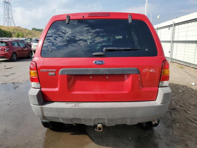 1FMCU04182KB85227 - 2002 FORD ESCAPE XLT RED photo 6